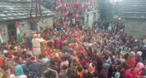 चतुर्थ केदार भगवान रुद्रनाथ जी की चल विग्रह डोली पहुची अपने शीत कालीन गद्दी स्थल गोपीनाथ