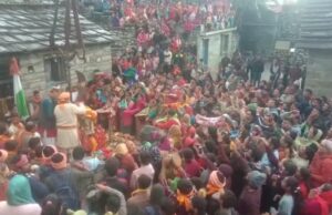 चतुर्थ केदार भगवान रुद्रनाथ जी की चल विग्रह डोली पहुची अपने शीत कालीन गद्दी स्थल गोपीनाथ