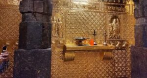 केदारनाथ में स्वर्णमंडित हुआ मंदिर का गर्भगृह।