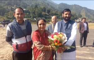 विधान सभा अद्ययक्ष का चमोली दौरा, स्थानीय लोगों ने किया भव्य स्वागत