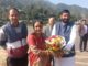 विधान सभा अद्ययक्ष का चमोली दौरा, स्थानीय लोगों ने किया भव्य स्वागत