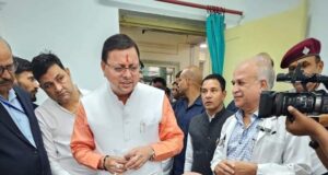 मुख्यमंत्री ने सुशीला तिवारी अस्पताल में ब्यवस्थाओ का किया निरीक्षण