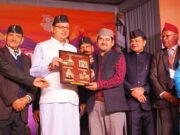 गढ़वाल गौरव सम्मान!– पेड वाले गुरूजी’ धन सिंह घरिया को गढ कौथिग में किया गया सम्मानित..