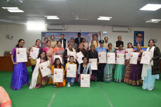 13 वीरांगनाएं हुई ‘”माँ नन्दा देवी सम्मान” से सम्मानित