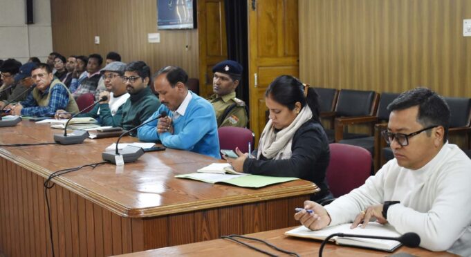 राज्य स्थापना दिवस की तैयारियों को लेकर बैठक