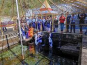 स्वयंसेवकों ने ली गंगा शपथ, चलाया स्वच्छता अभियान