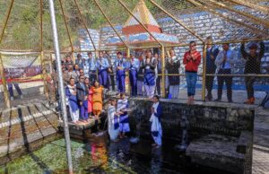 स्वयंसेवकों ने ली गंगा शपथ, चलाया स्वच्छता अभियान