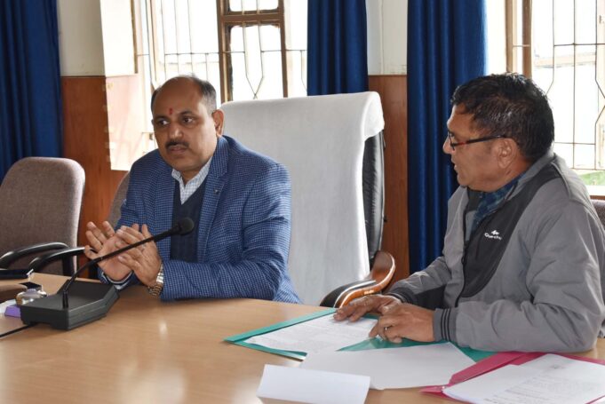 सीडीओ ने ली उद्योग मित्र समिति की बैठक