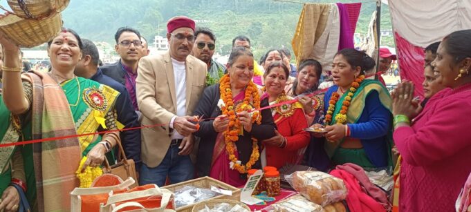 पांच दिवशीय मंदाकिनी शरदोत्सव एवं कृषि एवं औद्योगिक विकास मेले का आगाज