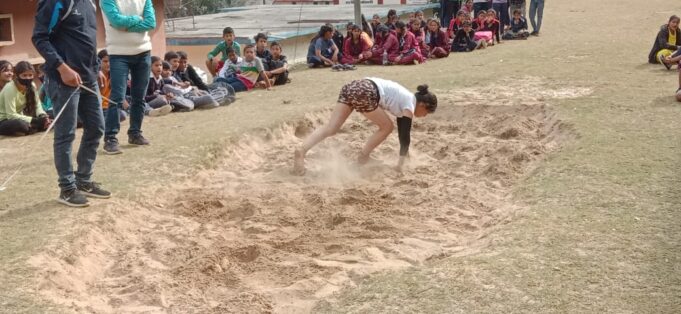 नारायणबगड़: तीन दिवसीय शीतकालीन खेल प्रतियोगिताओं का शुभारंभ