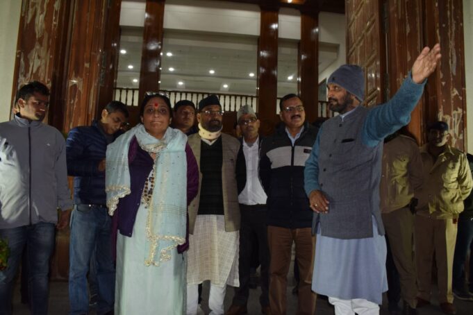 राज्य स्थापना दिवस पर शामिल होने के लिए गैरसैण पहुचे विधान सभा अद्ययक्ष