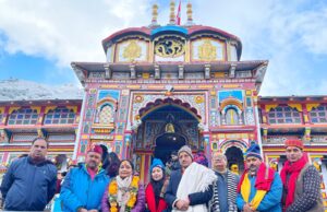 विधान सभा अद्ययक्ष ऋतु खंडूरी ने किए भगवान बद्रीविशाल के दर्शन,