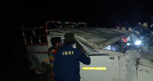 बोलेरो वाहन हुआ दुर्घटनाग्रस्त, 03 घायल, एक की मौत, SDRF ने किया रेस्क्यू।*