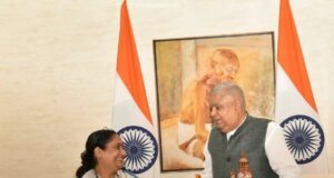 विधान सभा अद्ययक्ष ने उप राष्ट्र्पति से की मुलाकात