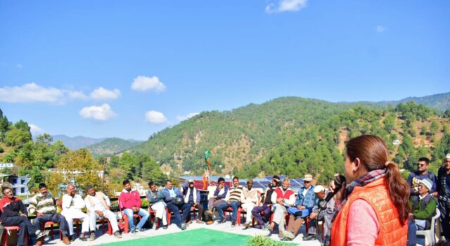 क्षेत्र की समस्यायो का त्वरित समाधान है मेरी प्राथमिकता-रेखा आर्या