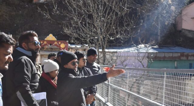 बद्रीनाथ मास्टर प्लान का जिलाधिकारी ने किया निरीक्षण