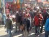 यहां सड़को पर क्यो उतरे व्यापारी देखिए