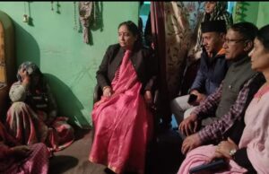 लापता युवकों के परिजनों से मिली विधान सभा अद्ययक्ष, मामले को लेकर जिला प्रशासन की बात