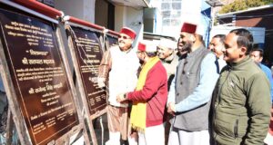 कैबिनेट मंत्री सतपाल महाराज ने पाँच करोड़65, लाख की विकास योजनाओं का किया लोकार्पण और शिलान्यास