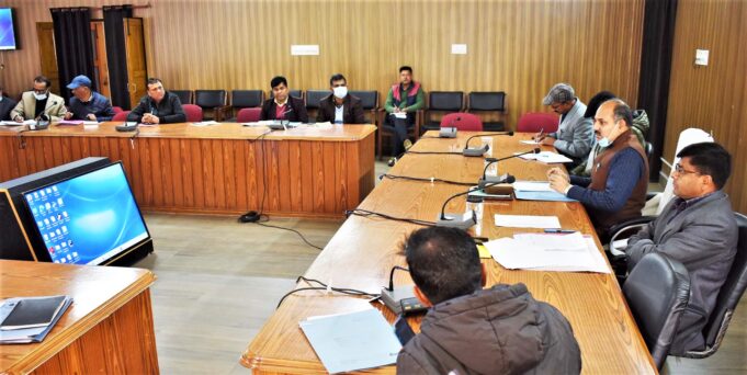 मुख्य विकास अधिकारी ने ली बीससूत्रीय कार्यक्रमों की बैठक, दिये आवश्यक निर्देश