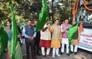 देहरादून में यहां चलेगी इलेक्ट्रिक बसें ,सीएम ने दिखाई हरी झंडी
