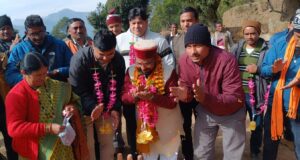 टीसीसी द्वारा आयोजित क्रिकेट प्रतियोगिता का विद्यायक ने किया शुभारम्भ