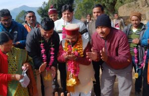 टीसीसी द्वारा आयोजित क्रिकेट प्रतियोगिता का विद्यायक ने किया शुभारम्भ