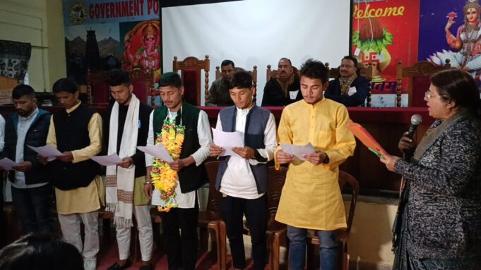 अंशुल भंडारी बने छात्रसंघ अध्यक्ष