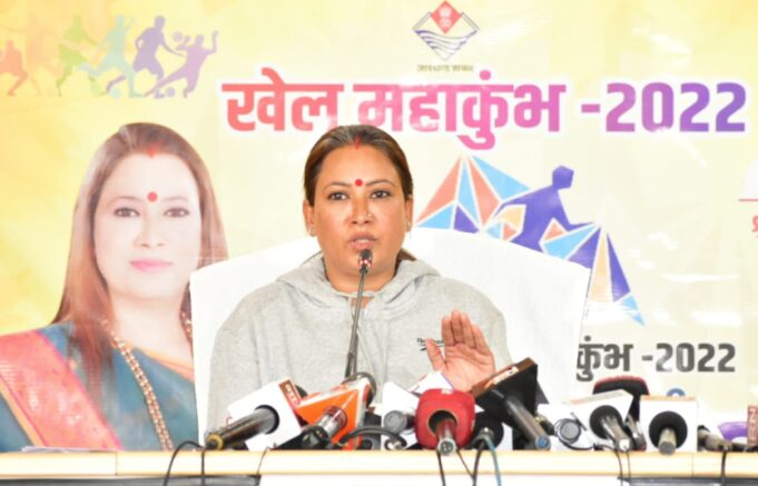 नई खेल नीति में खिलाड़ियों को हर संभव सुविधा देने के किए गये हैं प्रयास-रेखा आर्या