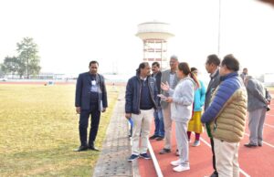 खेल मंत्री ने किया रायपुर स्थित स्पोर्ट्स कॉलेज का निरीक्षण, अधिकारियों को दिए सभी तैयारियां समय से पूरा करने के निर्देश