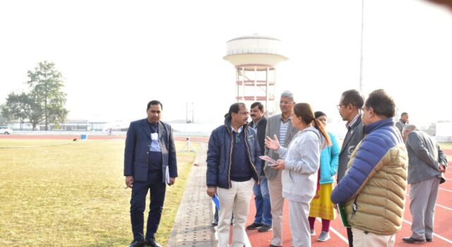 खेल मंत्री ने किया रायपुर स्थित स्पोर्ट्स कॉलेज का निरीक्षण, अधिकारियों को दिए सभी तैयारियां समय से पूरा करने के निर्देश