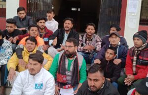 एबीवीपी के उपाद्यक्ष पद के दावेदार का नामांकन अवैध: एनएसयूआई