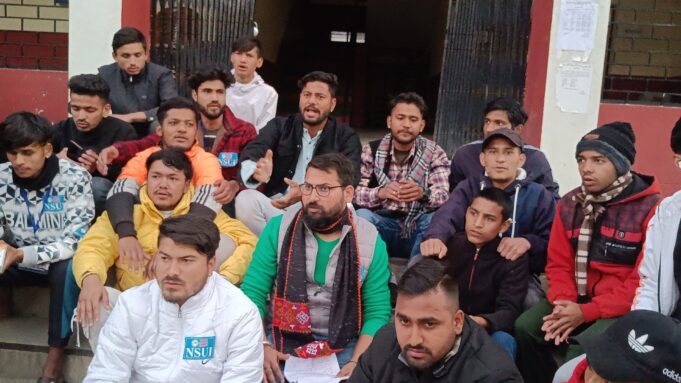 एबीवीपी के उपाद्यक्ष पद के दावेदार का नामांकन अवैध: एनएसयूआई