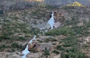 शीत लहर, जमा गया पानी