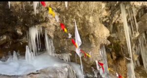 बाबा बर्फानी टिममरसैंण के दर्शनों की पहली तस्वीर