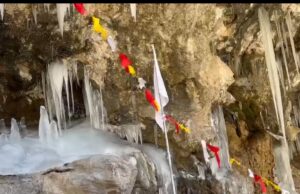 बाबा बर्फानी टिममरसैंण के दर्शनों की पहली तस्वीर