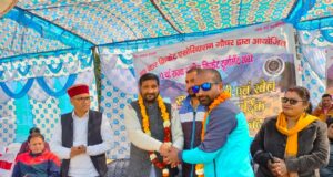 न्यू स्टार क्रिकेट ऐशोशियसन द्वारा आयोजित क्रिकेट टूर्नामेंट का गौचर में हुवा शुभारम्भ