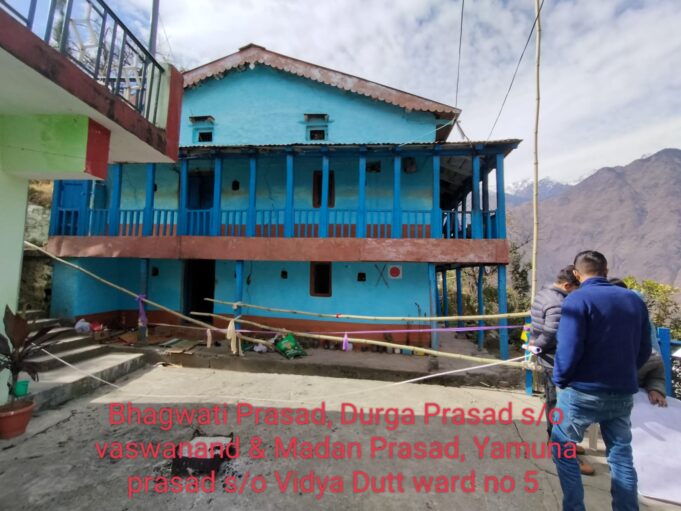 असुरक्षित घरो को करवाया गया खाली,करवाई जारी