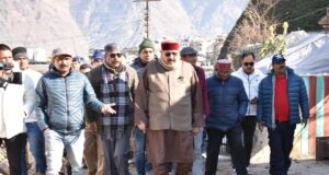 पर्यटन मंत्री सतपाल महाराज ने किया आपदा प्रभावित छेत्र का भर्मण हर सम्भव समाधन का दिया आश्वासन