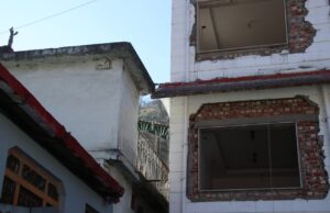 देखिये जोशीमठ में कितने भवन हुए प्रभावित