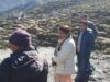 यहां होगा आपदा प्रभावितो का विस्थापन डीएम ने किया निरीक्षण