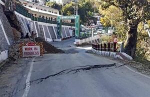 जोशीमठ भूधंसाव से अबतक 849घर हुए प्रभावित