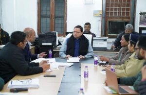 मुख्यमंत्री ने जोशीमठ भूधसाव को लेकर आपदा प्रबंधन एनडीएमए की बैठक