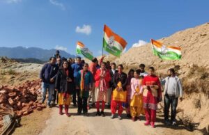 कांग्रेस ने ग्रीष्मकालीन राजधानी भराड़ीसैण से शुरू की हाथ से हाथ जोड़ो यात्रा