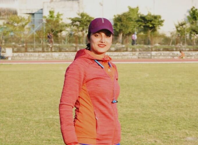 व्यायाम शिक्षिका बबीता जोशी का राष्ट्रीय बैडमिंटन प्रतियोगिता के लिए चयन।