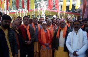 19 वर्ष बाद हुवा देवी पाठ का आयोजन
