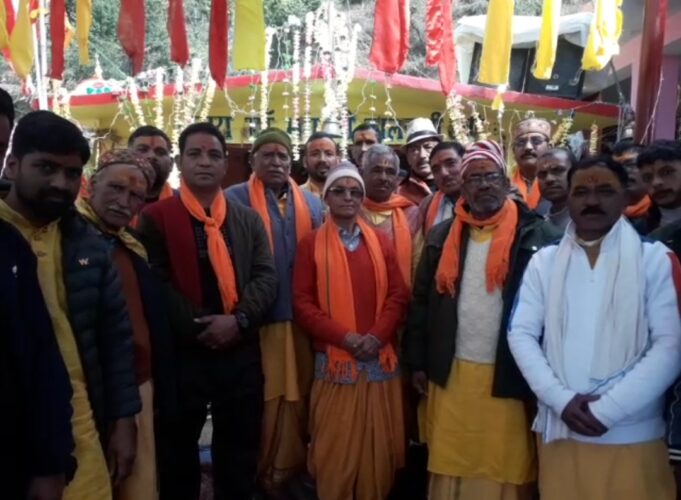 19 वर्ष बाद हुवा देवी पाठ का आयोजन