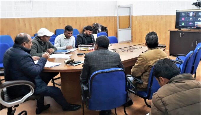 सीडीओ ने की आजीविका मिशन और मनरेगा कार्यो ली समीक्षा बैठक