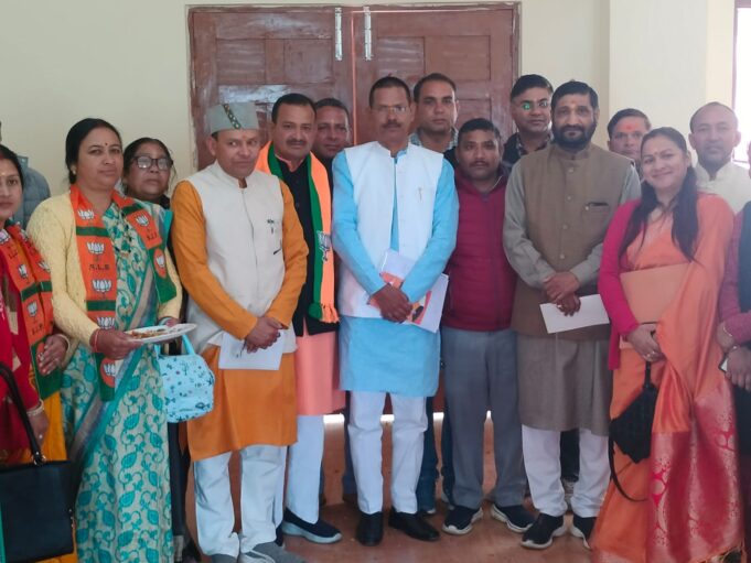 बूथ सशक्तिकरण अभियान को लेकर भाजपा ने आयोजित की बैठक