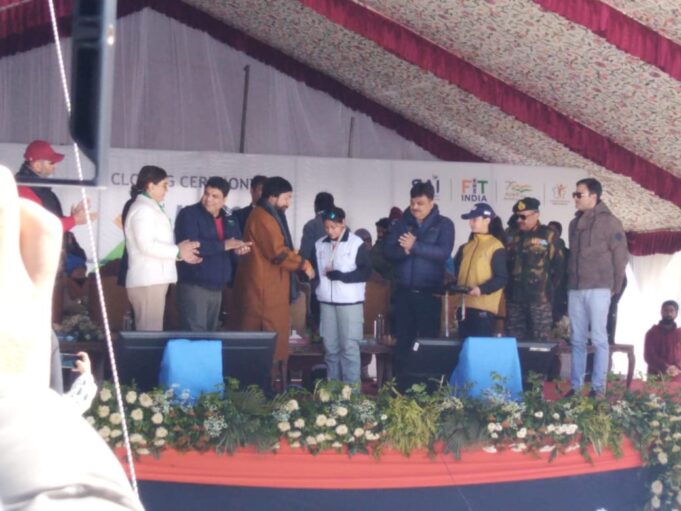 खेलो इण्डिया विंटर गेम्स में उत्तराखंड ने 3स्वर्ण सहित जीते 8 पदक